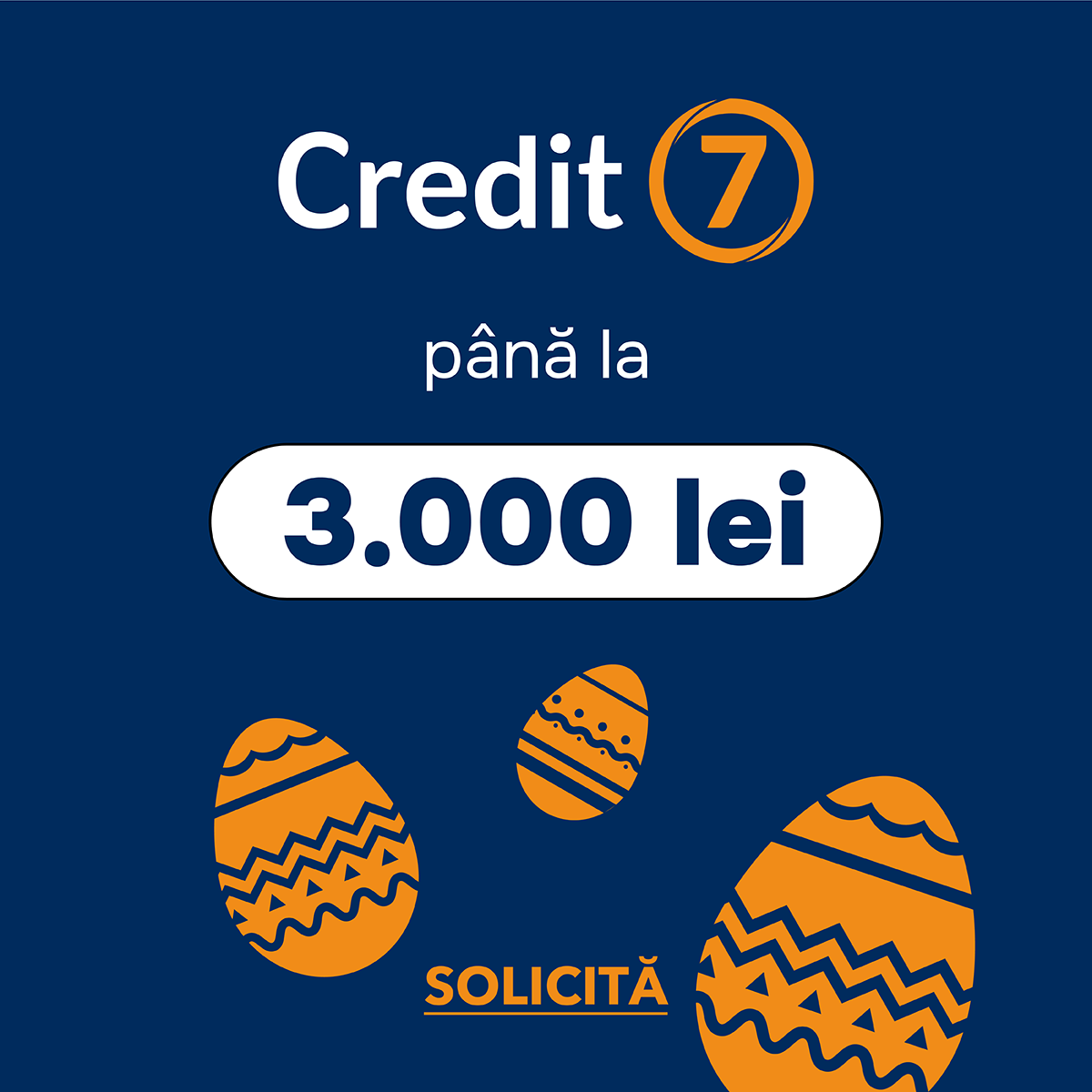 Obțineți un împrumut online de Credit7